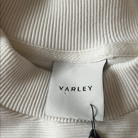 Varley Off-White Ribbed Pullover - Picture 2 of 5